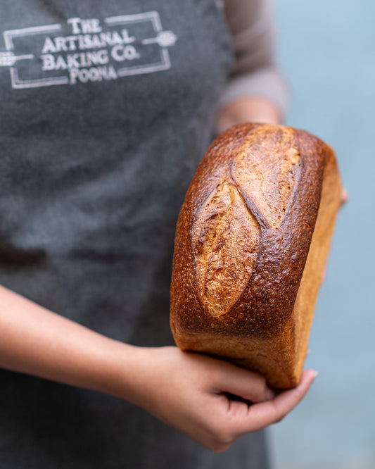 White Sandwich Sourdough Loaf